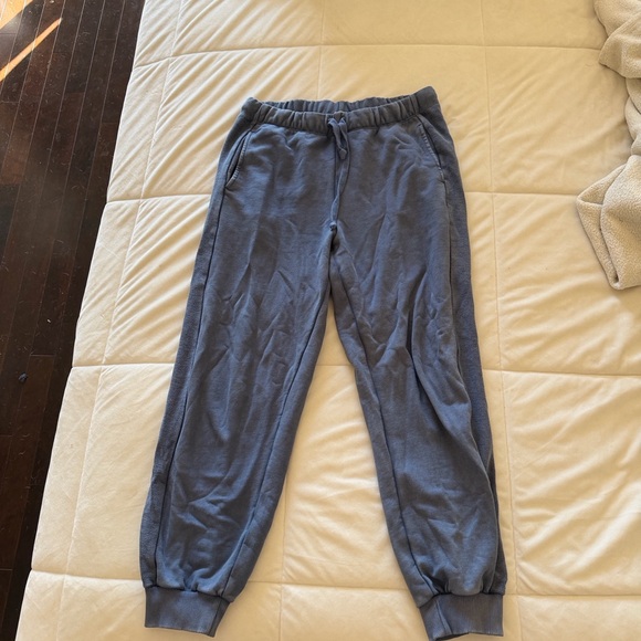 Aerie Soft Blue Casual Pants - Picture 2 of 3